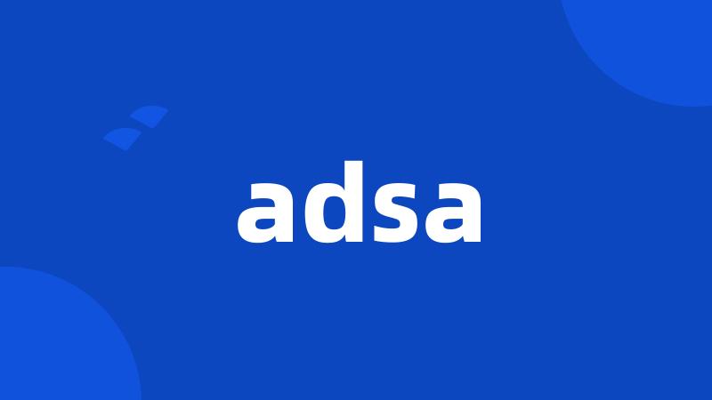 adsa