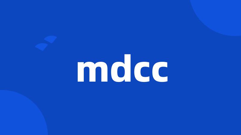 mdcc