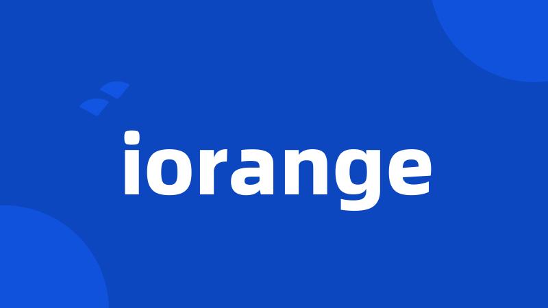 iorange