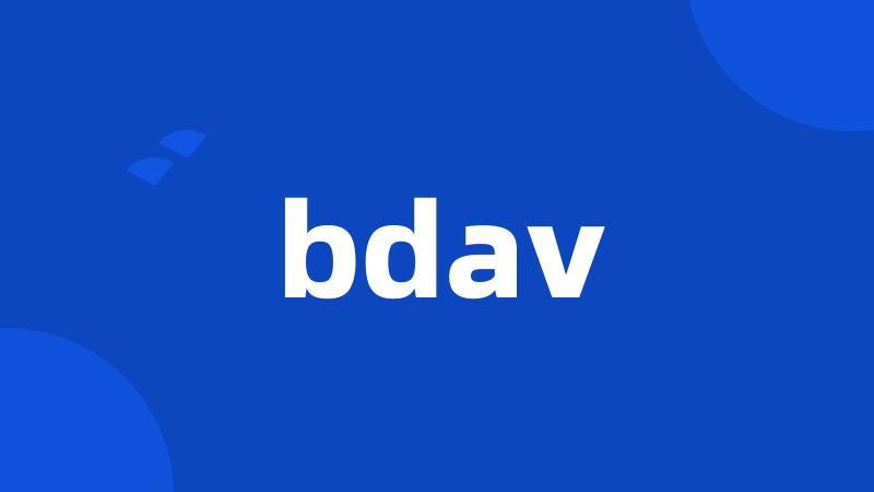 bdav