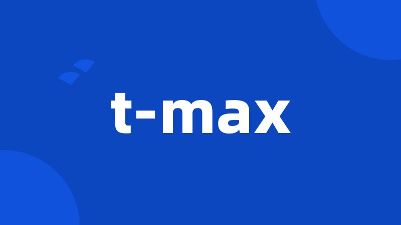 t-max