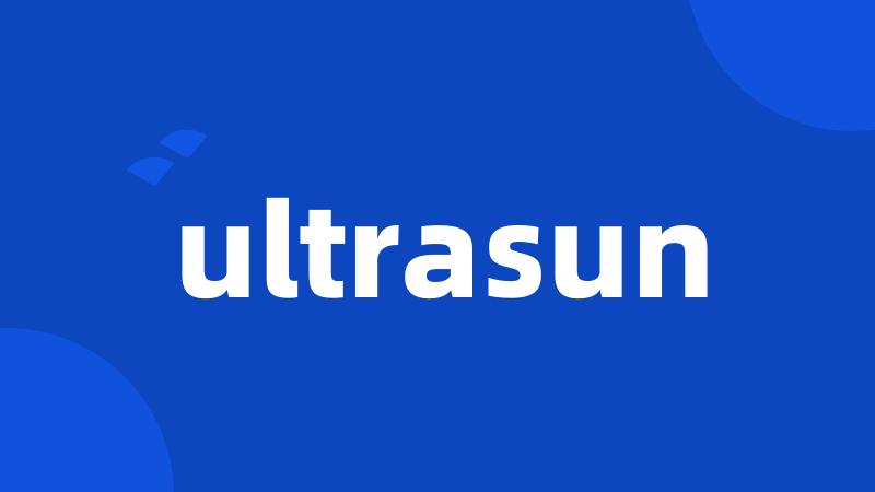 ultrasun