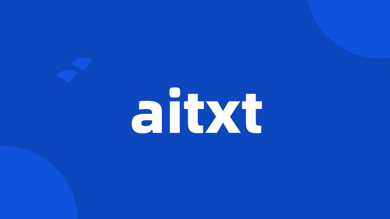 aitxt