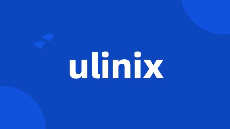 ulinix