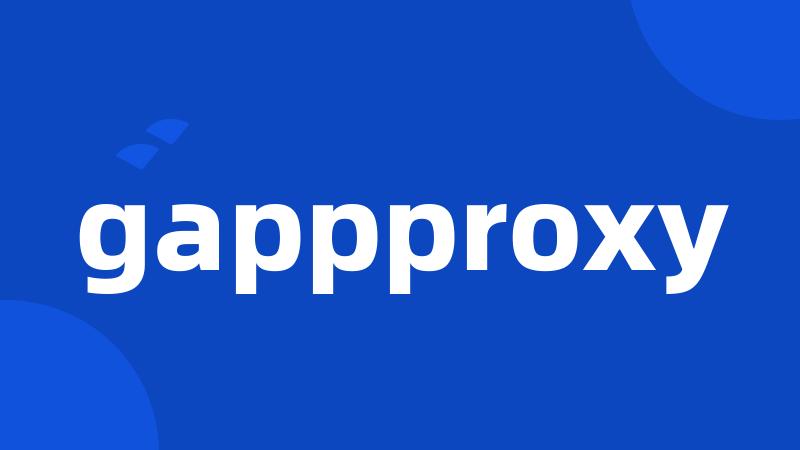 gappproxy