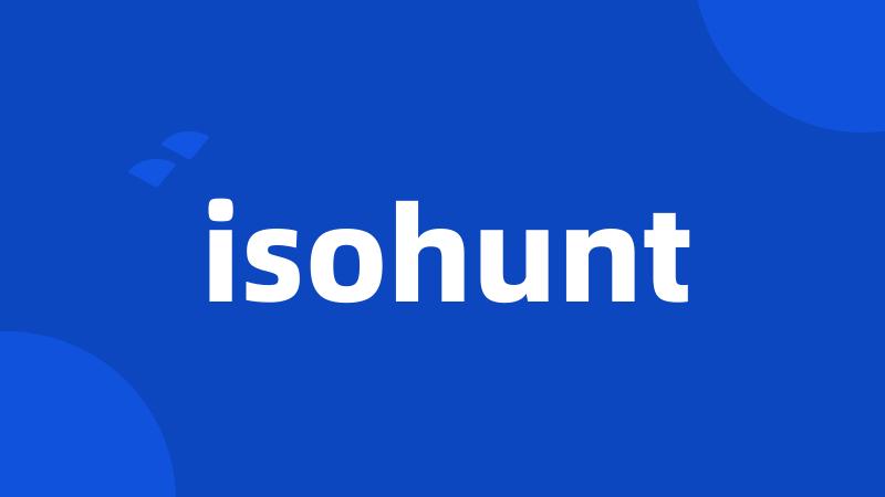 isohunt