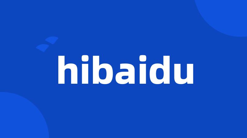 hibaidu