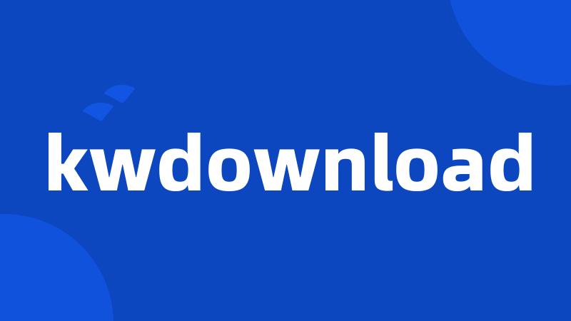 kwdownload