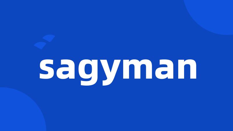 sagyman