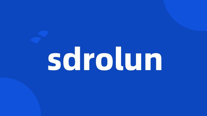 sdrolun