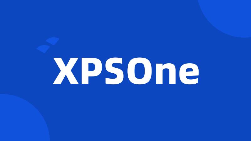 XPSOne