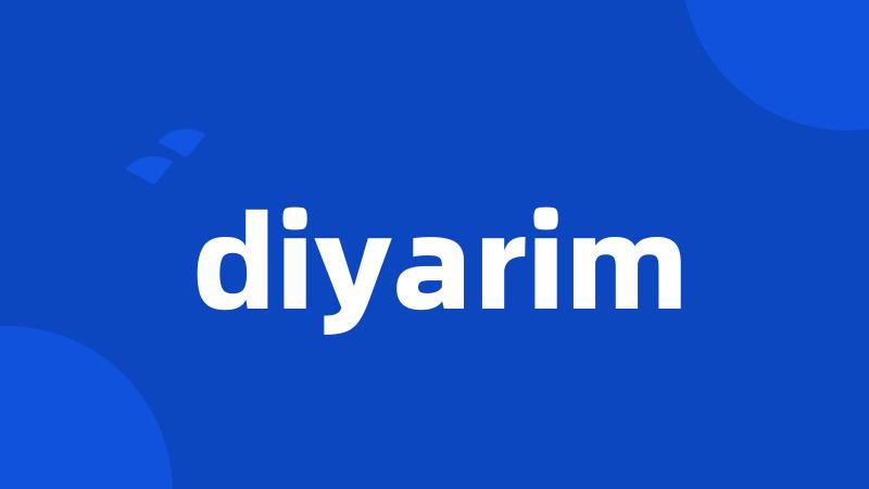 diyarim