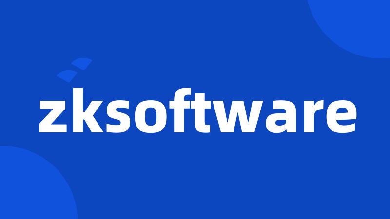 zksoftware