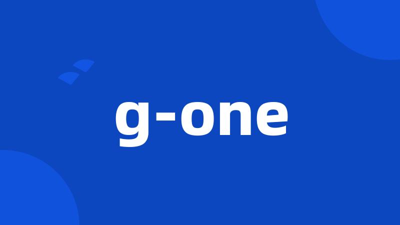 g-one