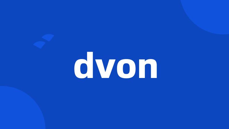 dvon