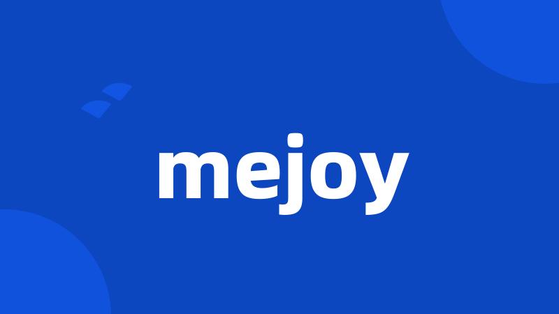 mejoy