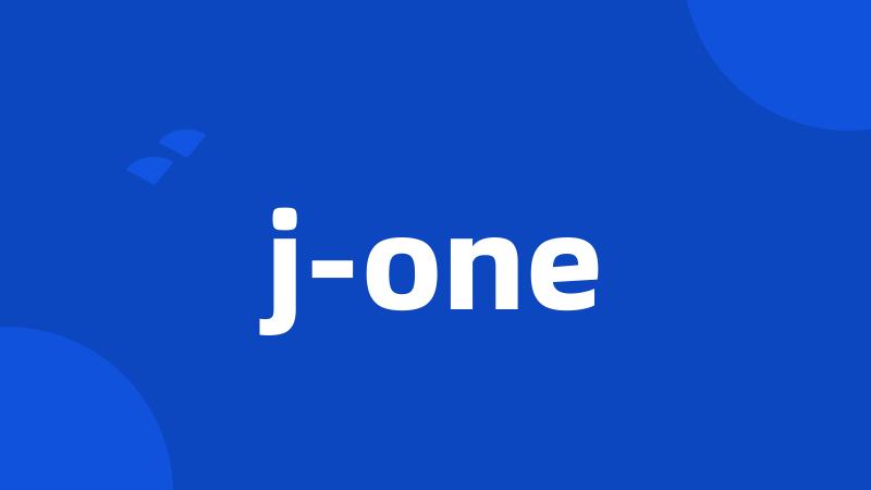 j-one