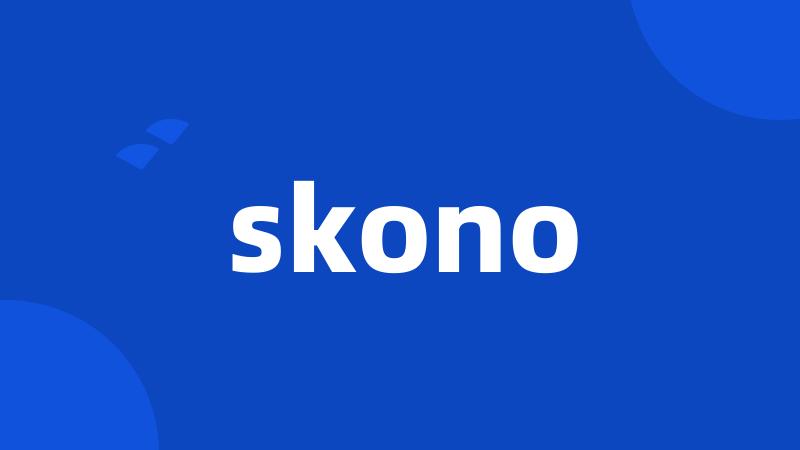 skono