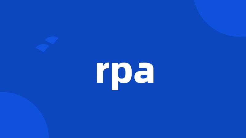 rpa