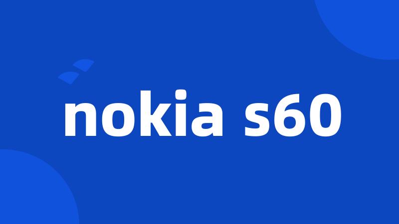 nokia s60