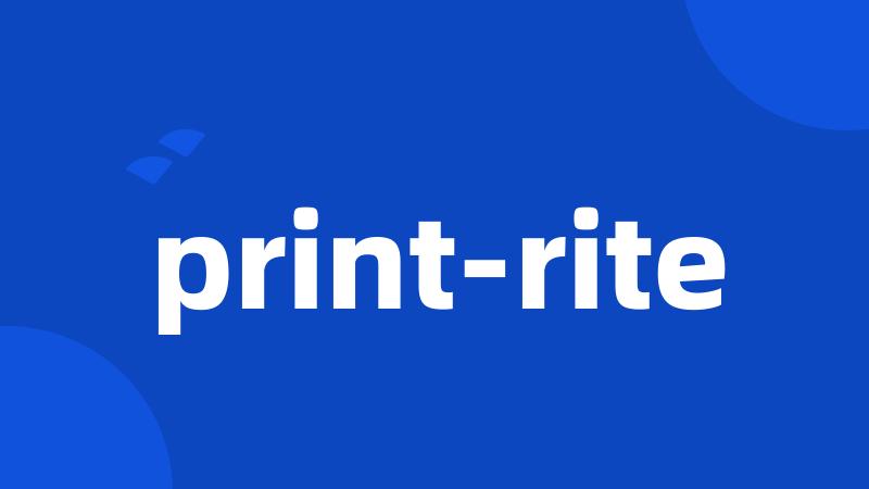 print-rite