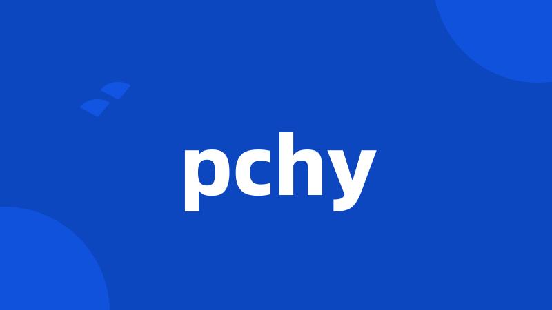 pchy