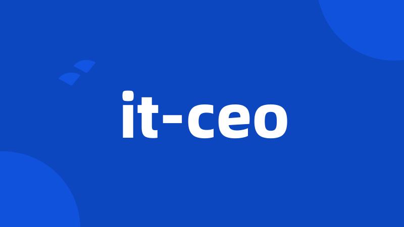 it-ceo