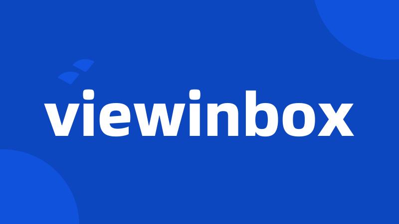 viewinbox