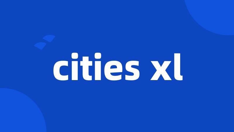 cities xl