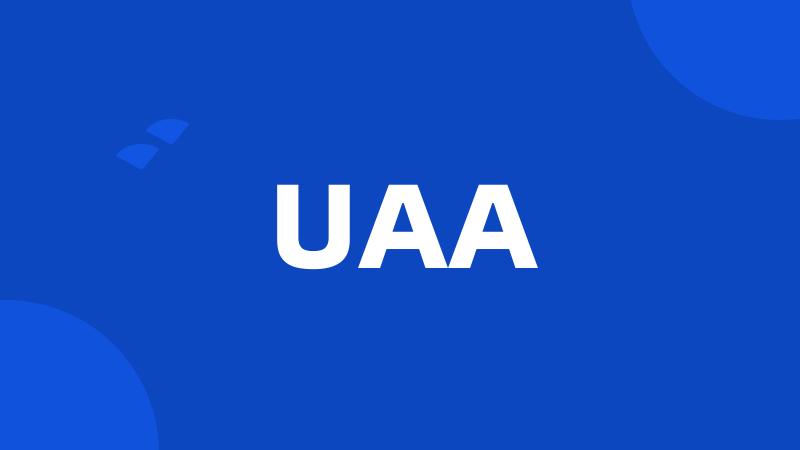 UAA