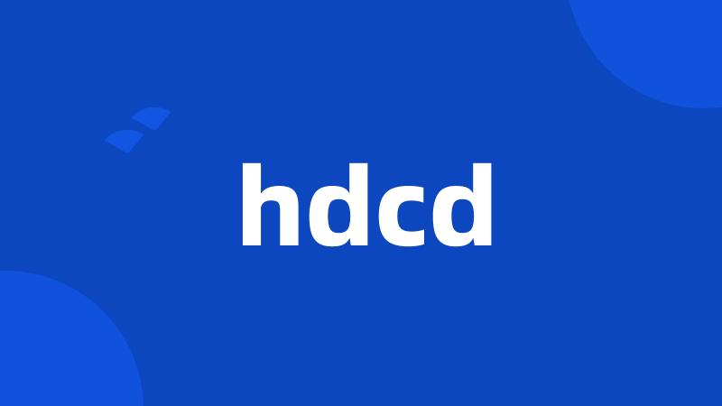 hdcd