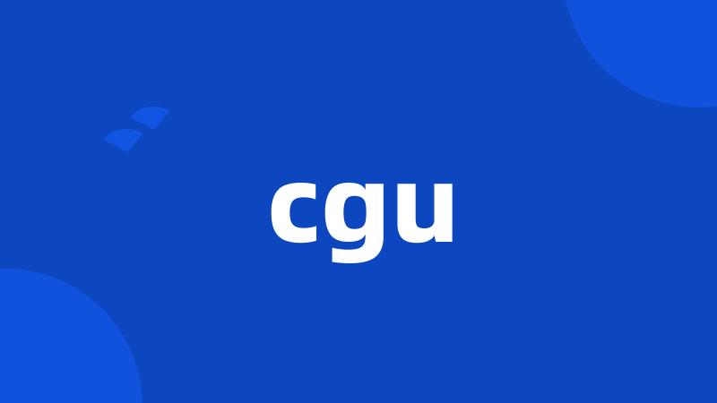 cgu