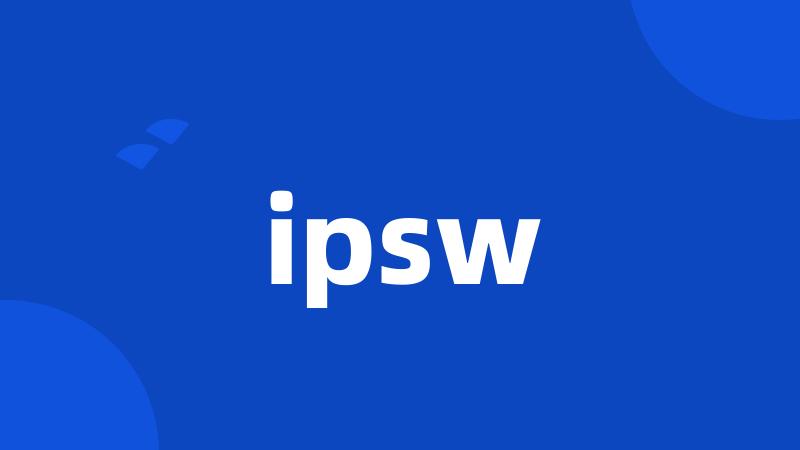 ipsw