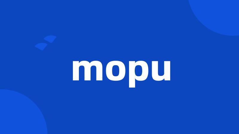 mopu