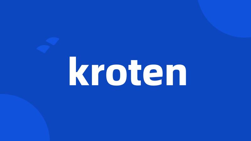 kroten