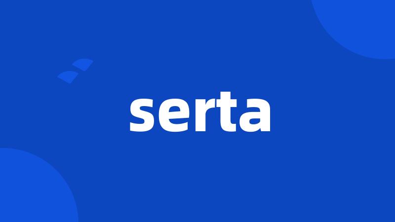 serta