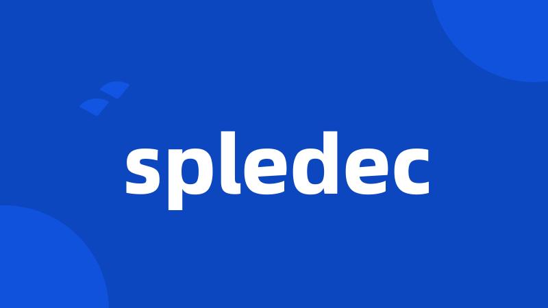 spledec