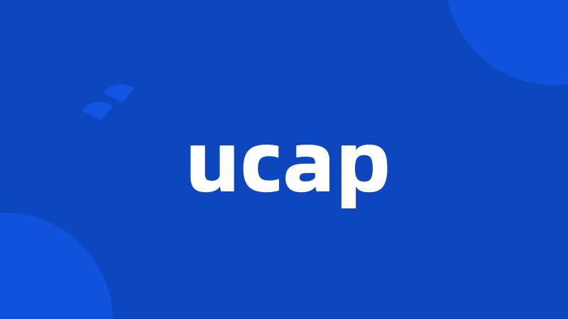 ucap