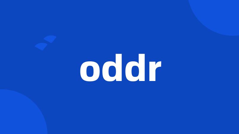 oddr