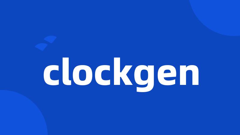 clockgen