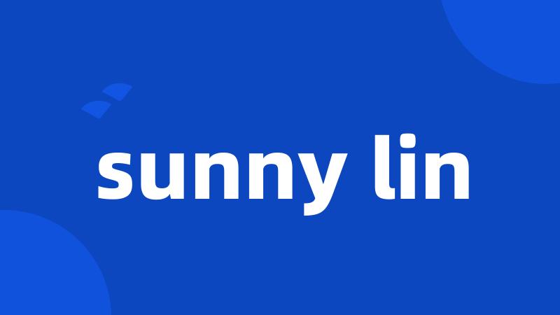 sunny lin