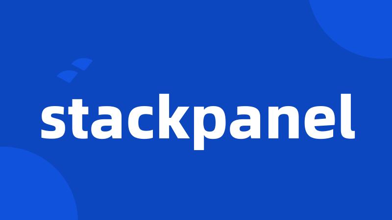 stackpanel