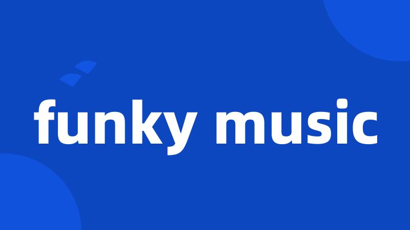 funky music