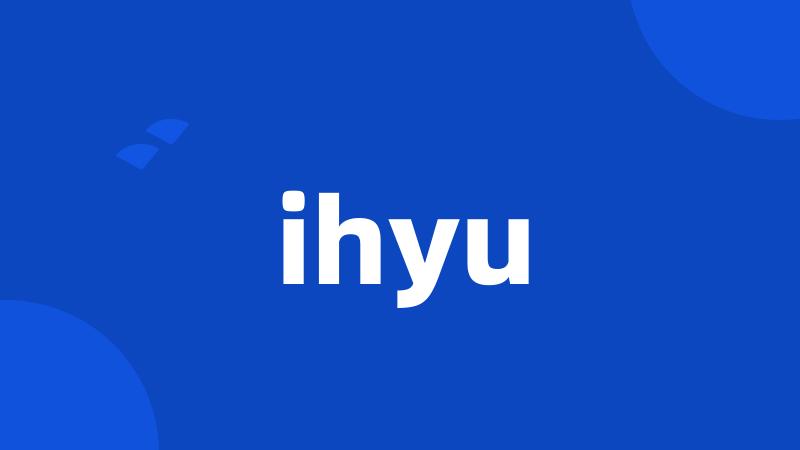 ihyu