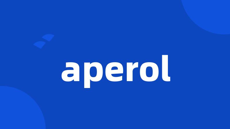 aperol