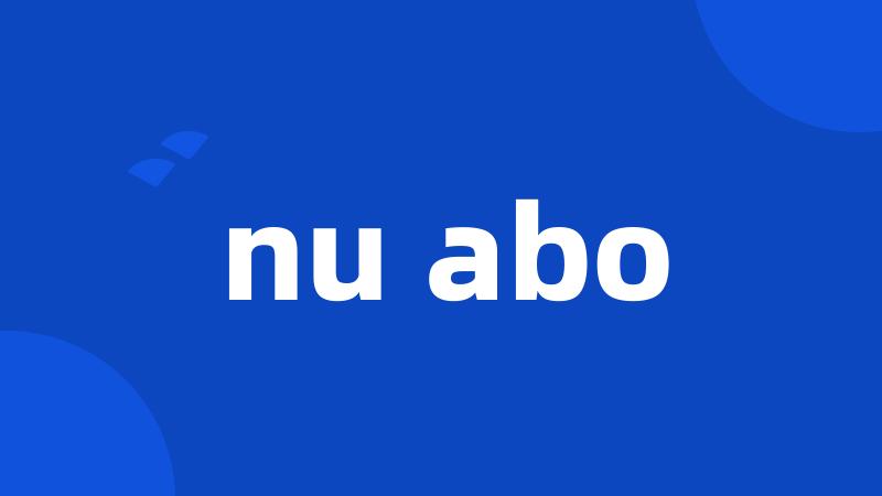 nu abo