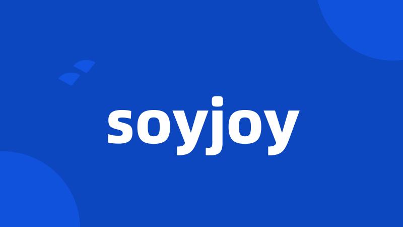 soyjoy