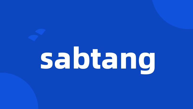 sabtang