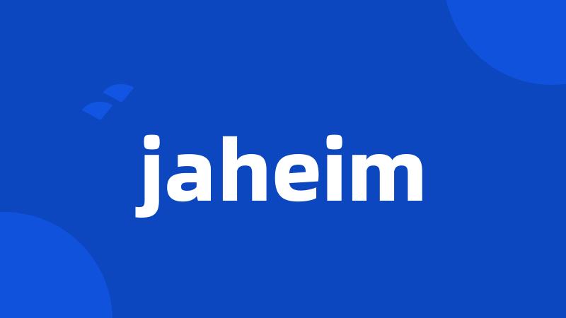 jaheim