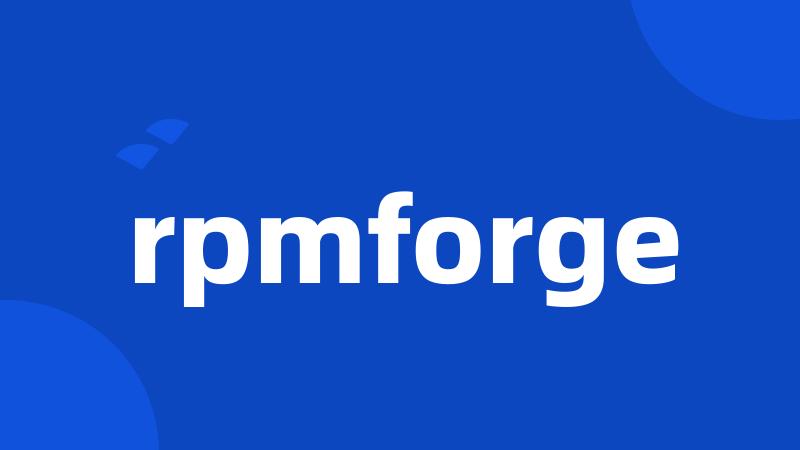 rpmforge